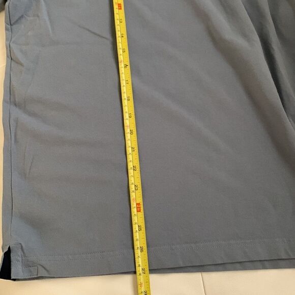 Ted Baker London Blue Polo Short Sleeve Men’s Shirt Size 6/ S - Picture 5 of 8